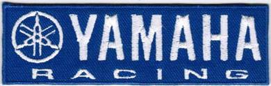 Yamaha Racing Motorcycle Iron On Badge Patch