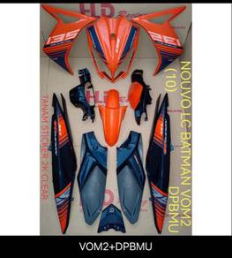 Coverset Nouvo LC Batman VOM2+ DPBMU 2K Clear