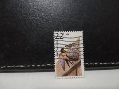 1987 USA Stamp Barn Swallows