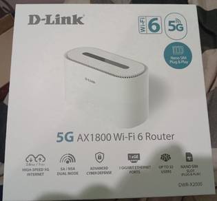 WTS: D-Link DWR-X2000 5G AX1800 Wi-Fi 6 Router (Li