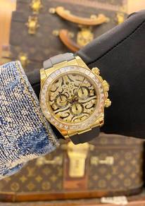 2015 Rolex Daytona Ref 116518 18k 750 Yellow Gold