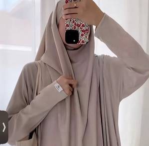 Baju Jubah sekali tudung / Jubah and Khimar