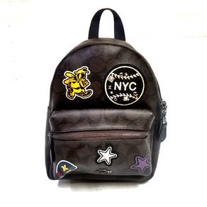 Coach Signature Patch Mini Backpack