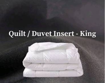 King size Quilt/Insert