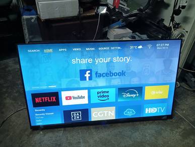 Smart TV 43" elok lagi 