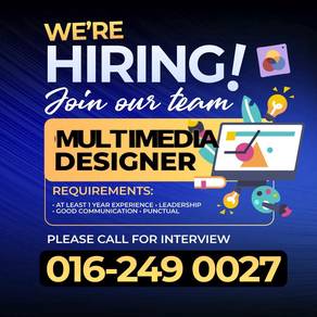 Multimedia Designer (Cheras)