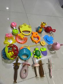Baby Rattle and Teether Toys Set