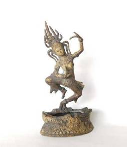 Antique Brass Ashtray