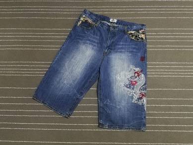 Karakuri TAMASHI short denim w36 - 37