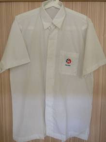 NvrWornWhiteCrispFineCottonS/SMerchandisedShirtS:L