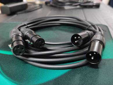 XLR cable 3 meter Male to Female Head
