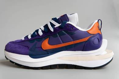 Nike Vaporwaffle sacai Sesame Purple Orange