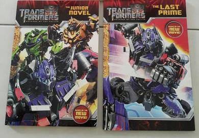 Transformer English children story book puzzle toy