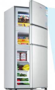 3 Door Refrigerator FRIDGE Home House Use Freezer