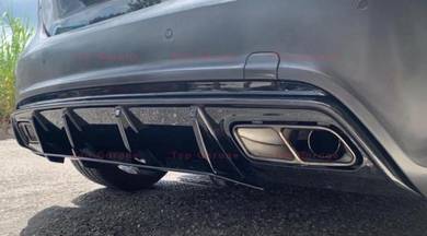 Benz W176 A45 Rear Diffuser Fl With Tip Bodykit