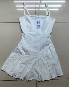 Strap mini dress (S) New