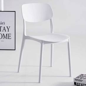 CK43W NEW*Kerusi Meja MakanPP Plastic Dining Chair