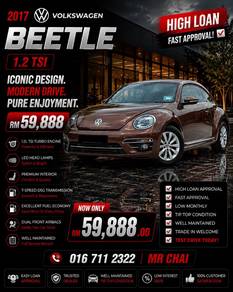 Volkswagen Beetle TSI SPORT in Skudai, JHR