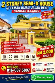 Semi-Detached House For Rent in Semenyih,SGR