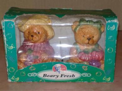 Bekas garam lada KFC salt pepper shaker bear
