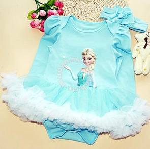 Style Charming FROZEN Romper HeadBand
