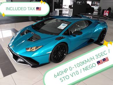 Lamborghini Huracan STO 640 PS V10 in Taman Tun Dr Ismail, KUL
