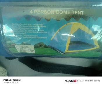 Camp tent