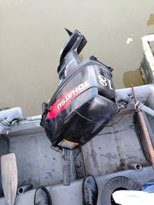 bot panjng 13½ enjin tohatsu 18hp.