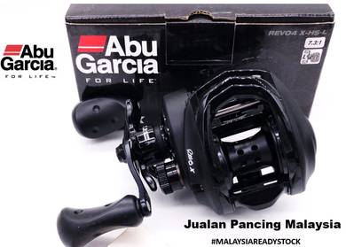 Abu Garcia Revo4 X 7+1BB Max Drag 8.1KG Long Cast
