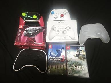 Nintendo controller/game open to swap sell