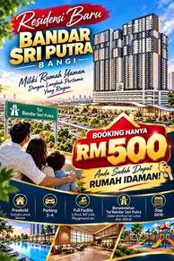Apartment For Sale in Bandar Sri Putra