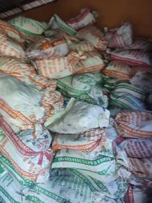 Sekam padi bakar untuk tanam halia Dan sebagai