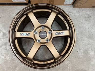 New rim 17 inci volk rays te37 fc fe vw s70 swift