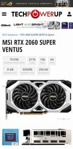 NVIDIA RTX 2060 Super 8GB