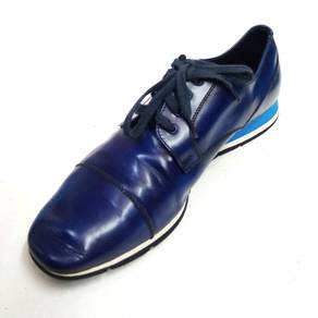 Authentic Prada Sport Blue Shaded Leather Lace Up