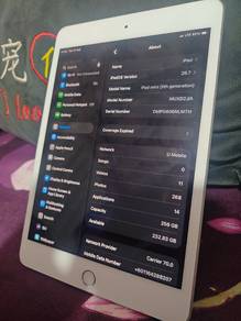 Ipad mini 5 256gb cellular&wifi