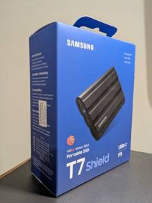 Samsung T7 Shield 1TB Portable SSD (Black)