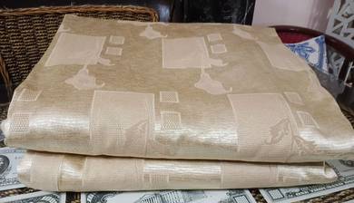 Langsir Tebal Premium Jacquard Modern Shimmering