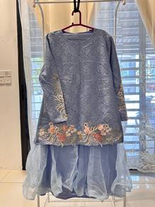Baju kurung Moden L Blue
