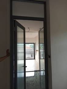 Pintu Aluminium Bilik Pejabat Tahan Lasak
