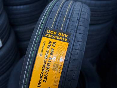 Tayar Baru 225 55 19 Continental UltraContact UC6