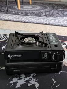 Utanking camping stove