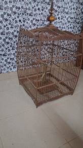 Vintage wooden Bird cage