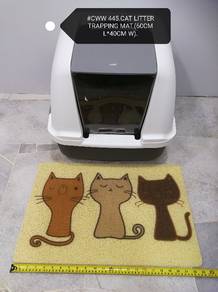 CWW445 Litter Trapping Floor Mat Cat Tikar Lantai