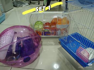 Hamster Cage untuk dilepaskan
