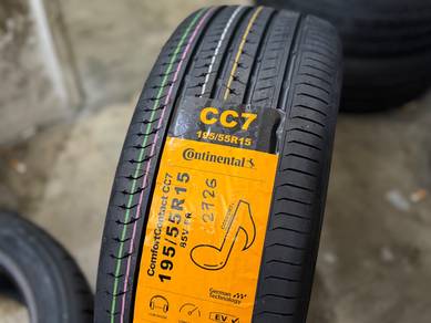 Tayar Baru 195 55 15 Continental CC7 2026
