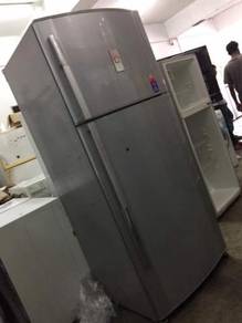 Sharp Super Big 2 doors fridge Peti Sejuk Ais