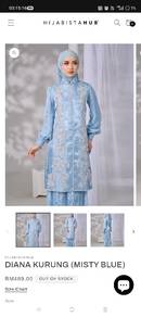 Diana Kurung Hijabistahub Size M 