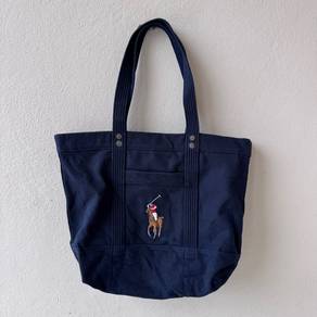Polo Ralph Lauren canvas tote bag