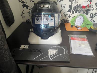 Shoei x14 kujaku livery and KYT NFJ